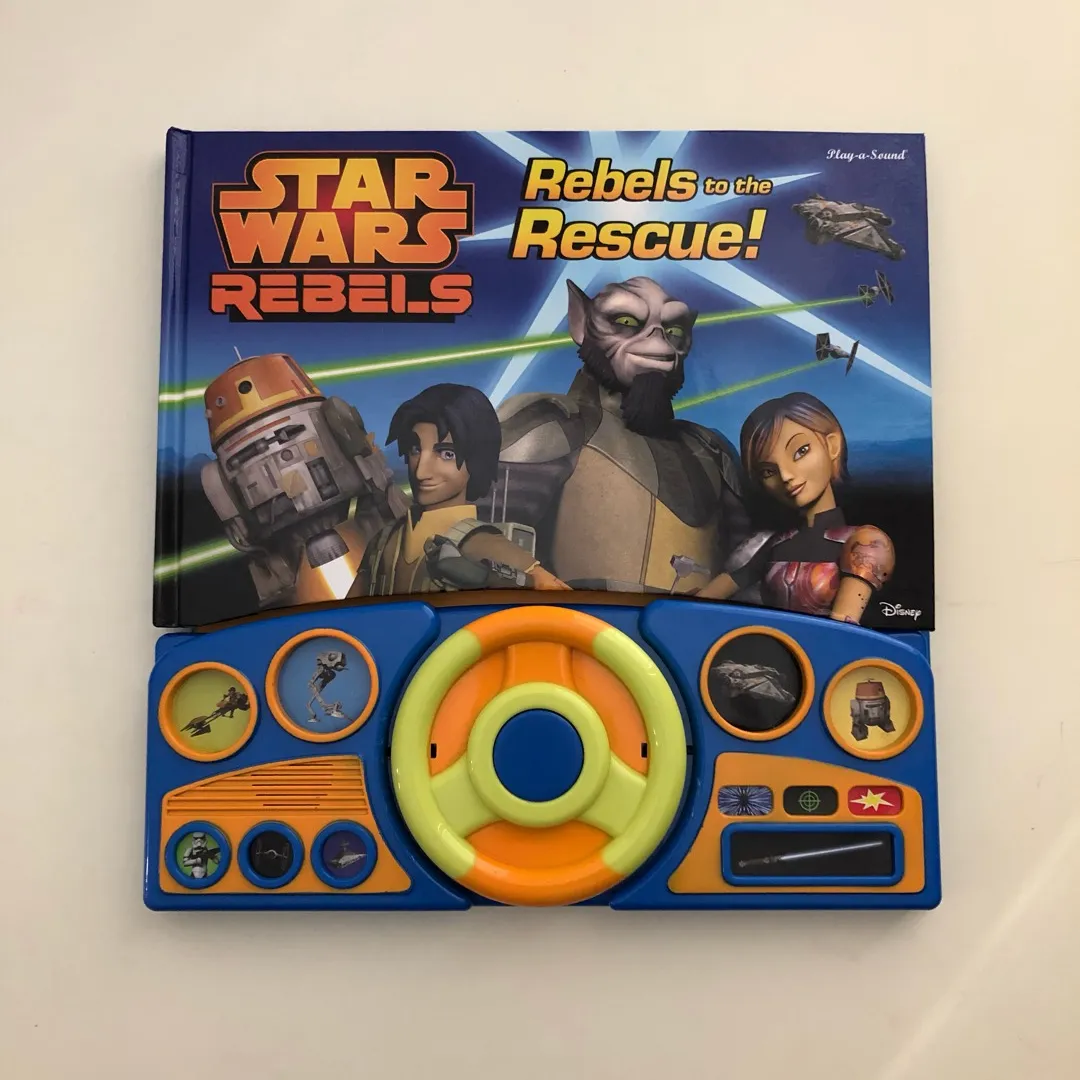 Star Wars Rebels To The Rescue Board Book photo 1