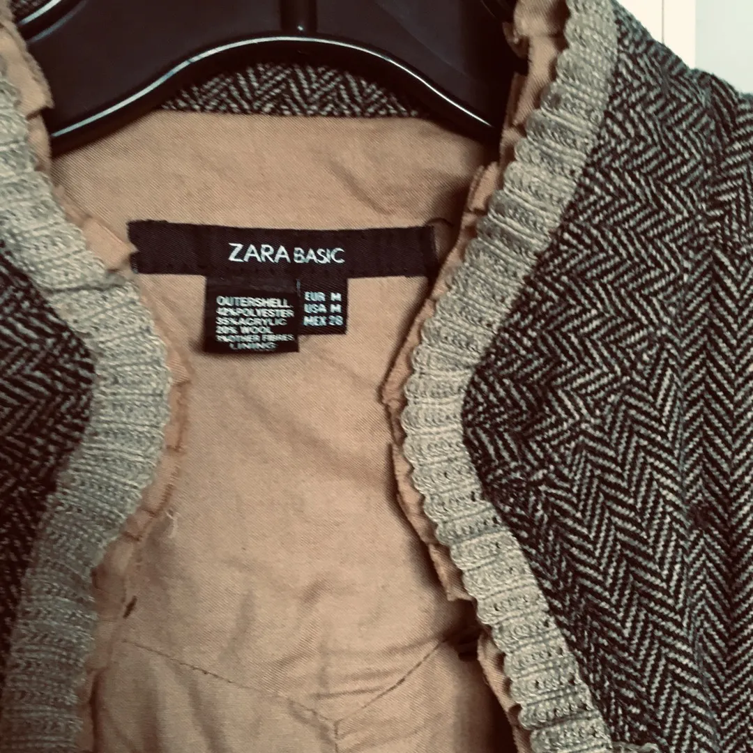 Zara Blazer In Renaissance Style Size XS photo 7