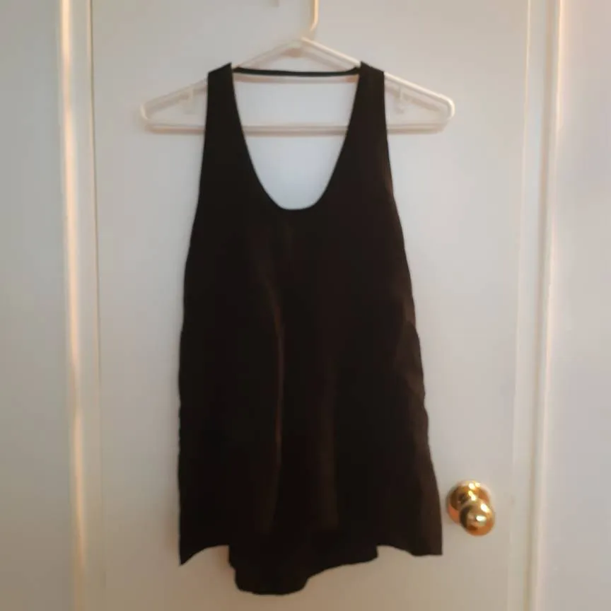 BCBG Silk Backless Top SIZE SMALL photo 1