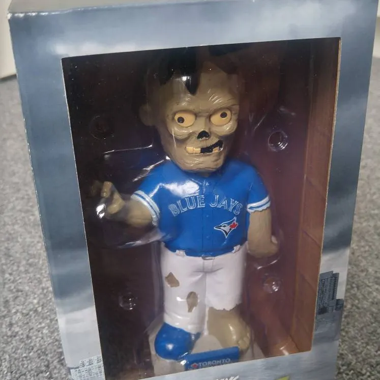 2019 Toronto Blue Jays Zombie Bobblehead in Original packaging photo 1
