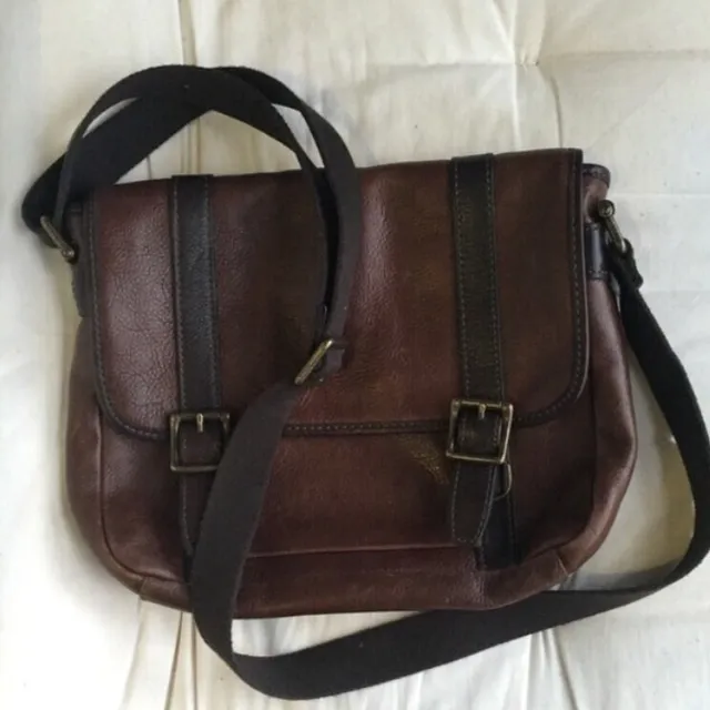 Leather Satchel From Fossil photo 1