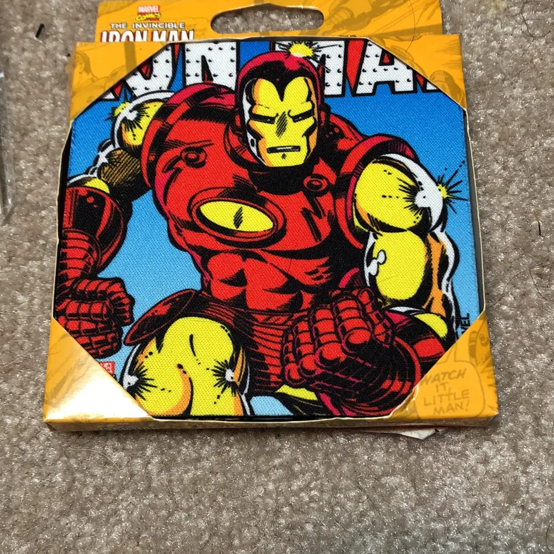 Brand New Iron Man Coasters photo 1