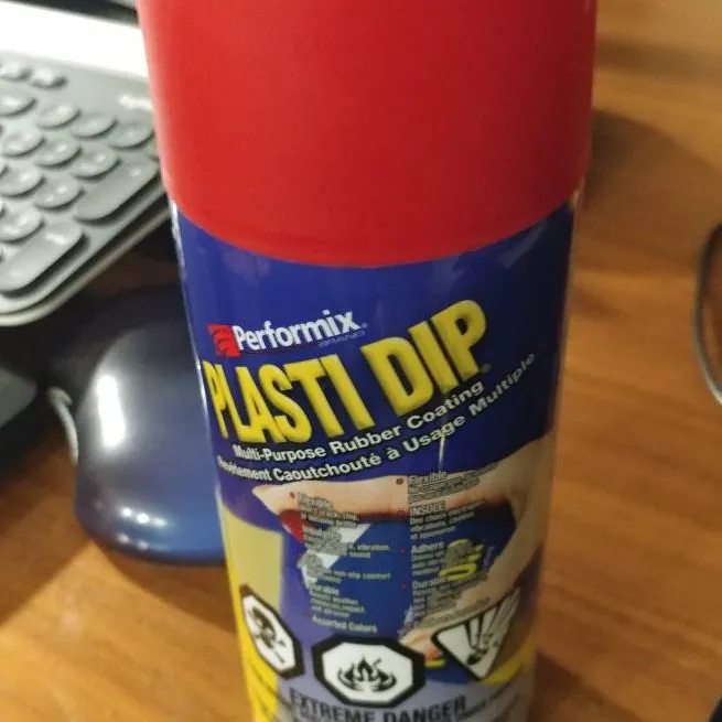 Plasti dip Spray - red photo 1