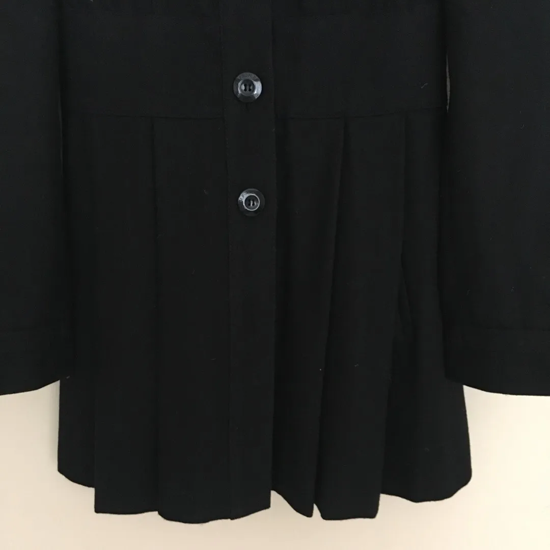 Black Wool Jacket From JCY House Size Xs photo 4