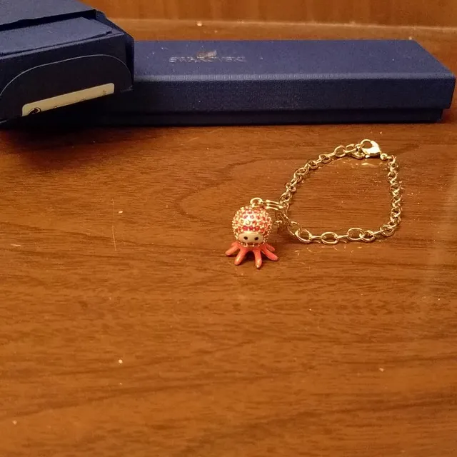 Swarovski Bracelet With Octopus Charm photo 1