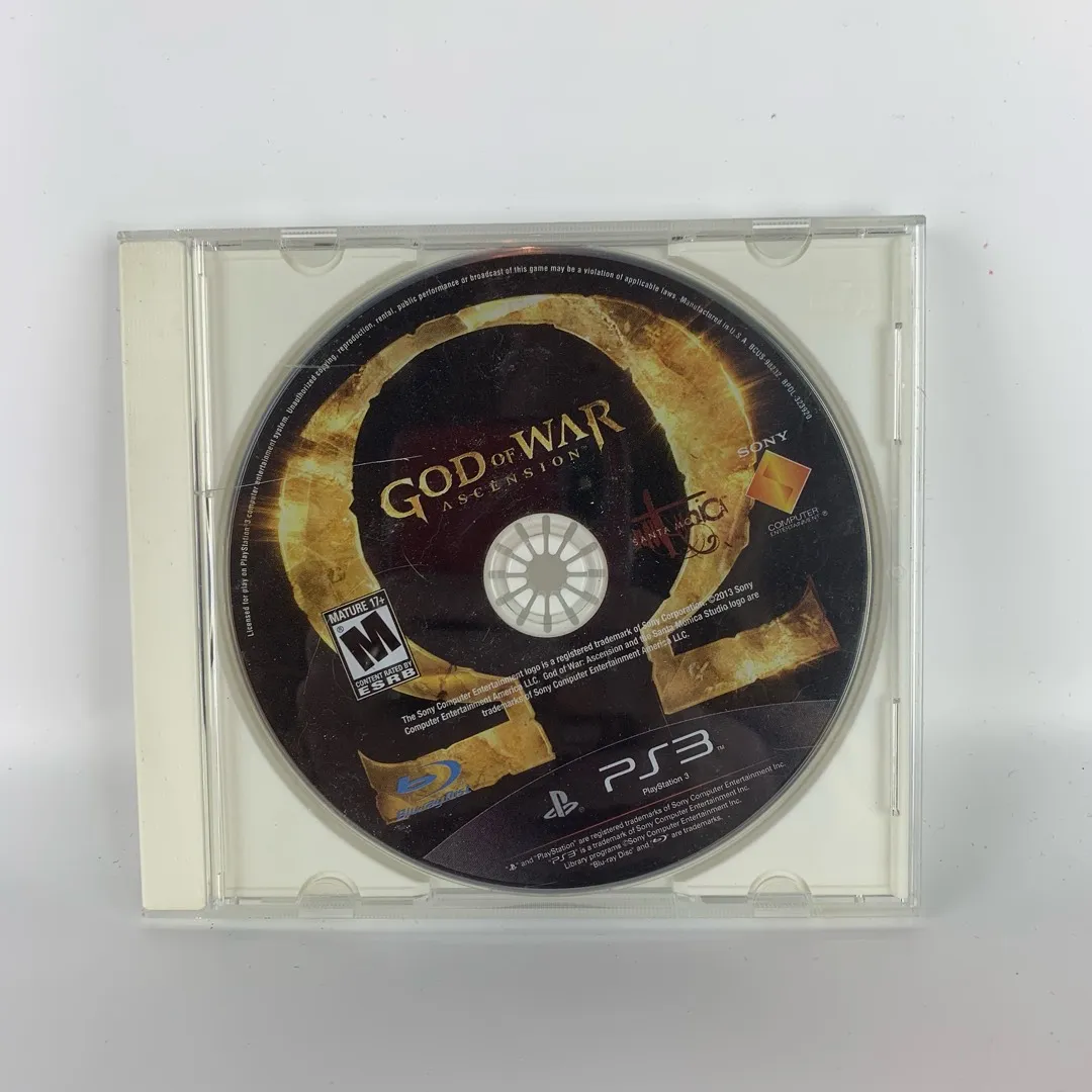 God Of War Ascension PS3 Game photo 1