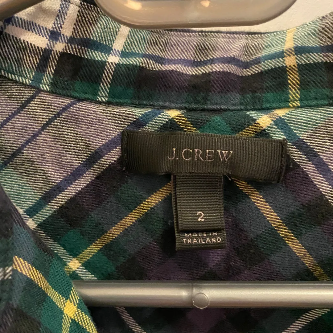 J Crew Women’s Shirt, Size 2 photo 4