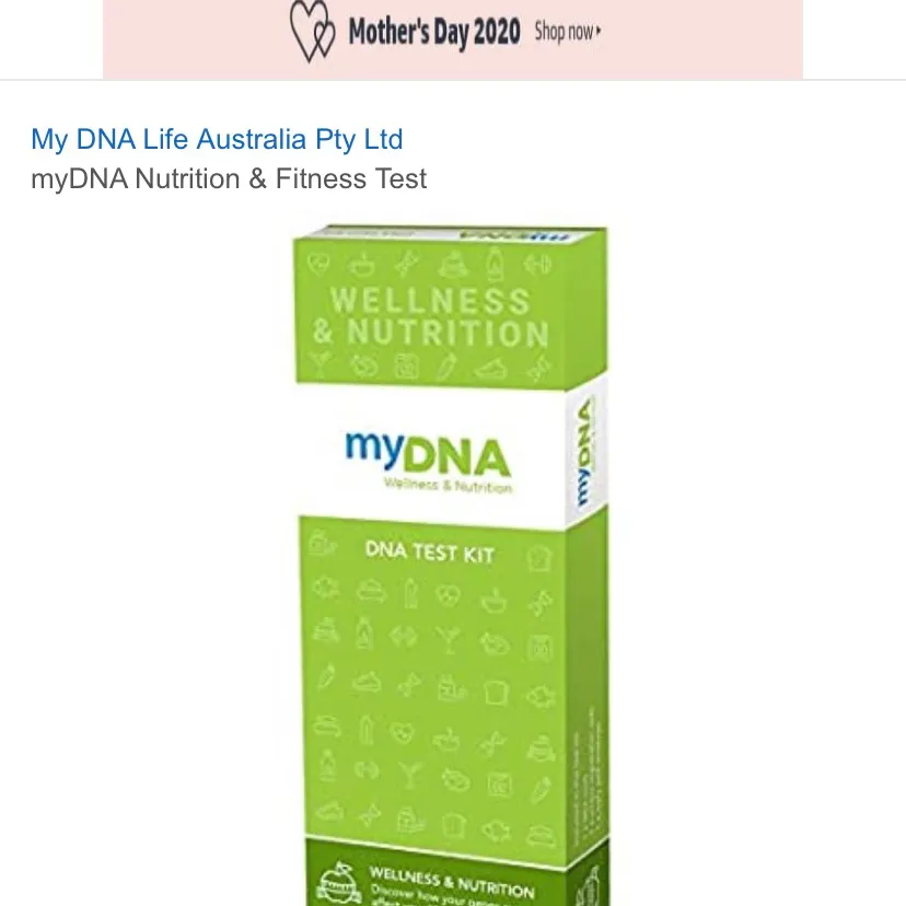 Test Your DNA for Health And Nutrition kit BNIB photo 1