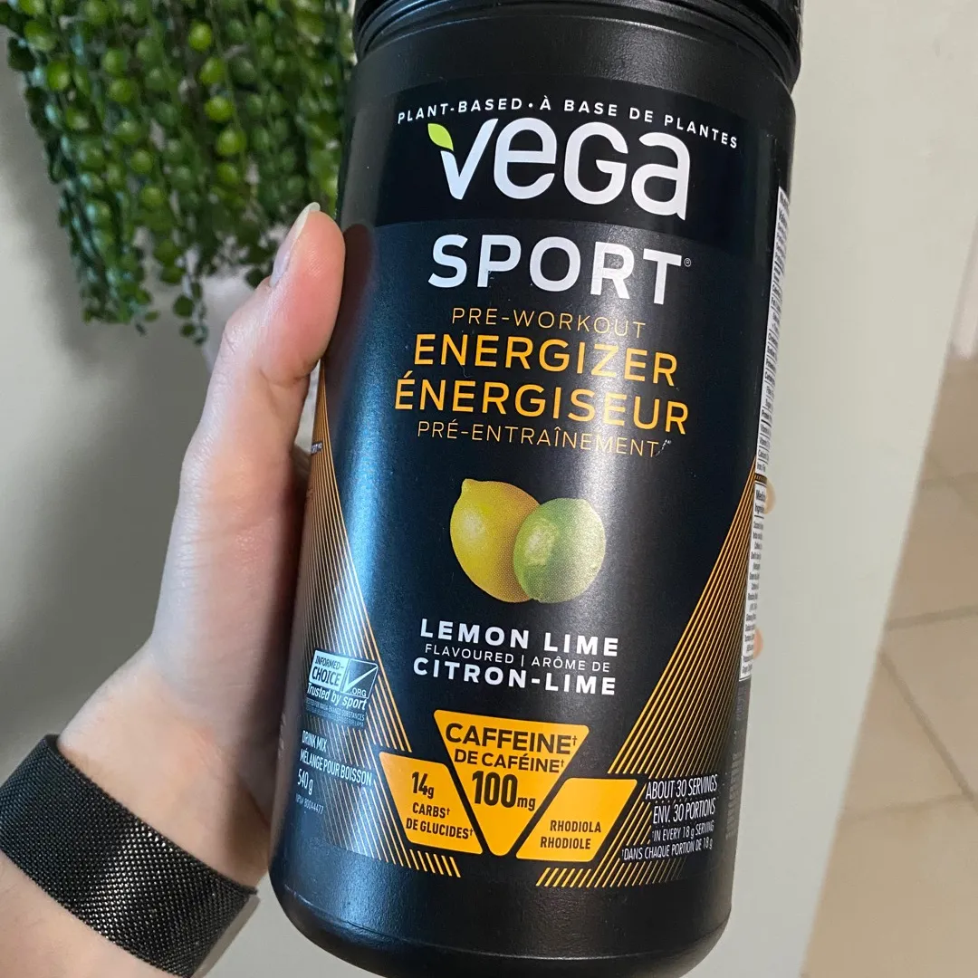 Vegan Sport Lemon Lime Pre-Workout Energizer photo 1