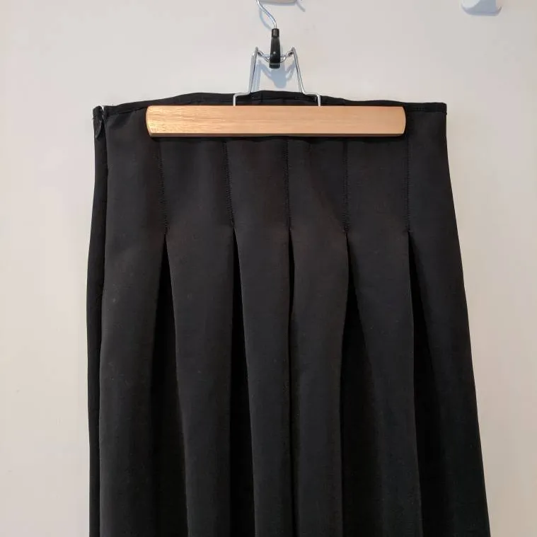 Bcbgeneration Black Scuba Skirt Size S photo 1