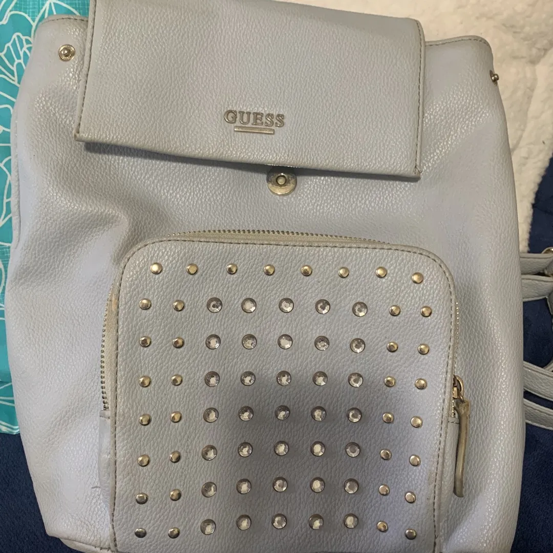 Guess Blue Backpack photo 1