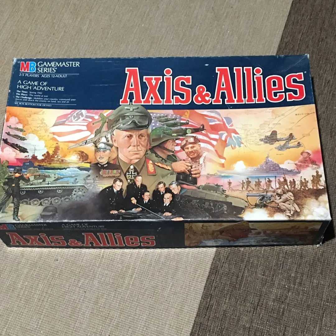 Board Game - Axis And Allies photo 1