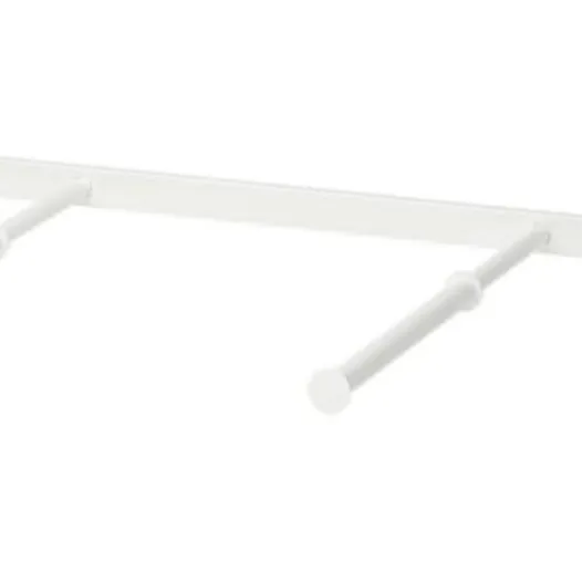 Ikea KOMPLEMENT Pull-out clothes rail white photo 1