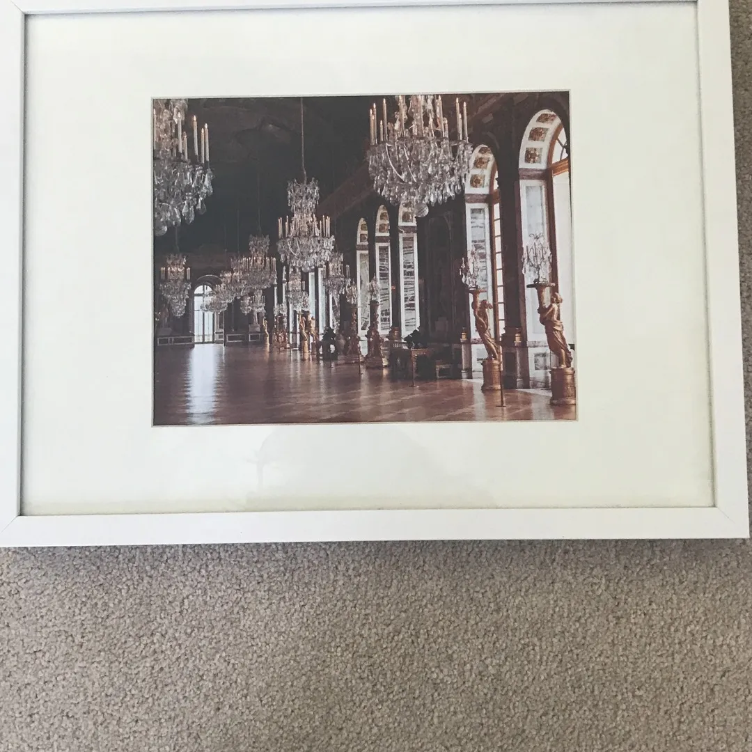 Framed Photograph Versailles Hall Of Mirrors photo 1