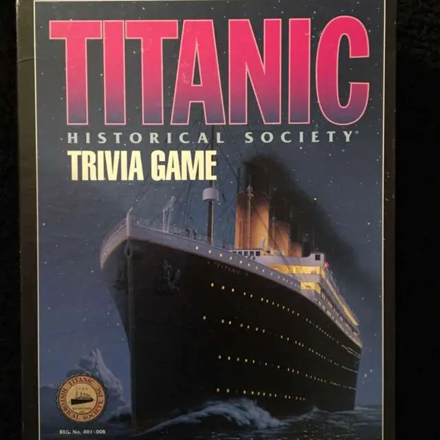 Titanic Trivia Game photo 1