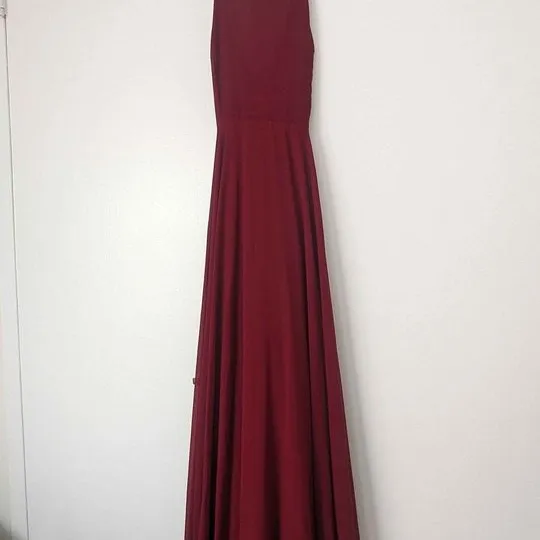 Lulu’s Mythical Kind of Love Maxi Dress Medium red maxi dress  photo 6
