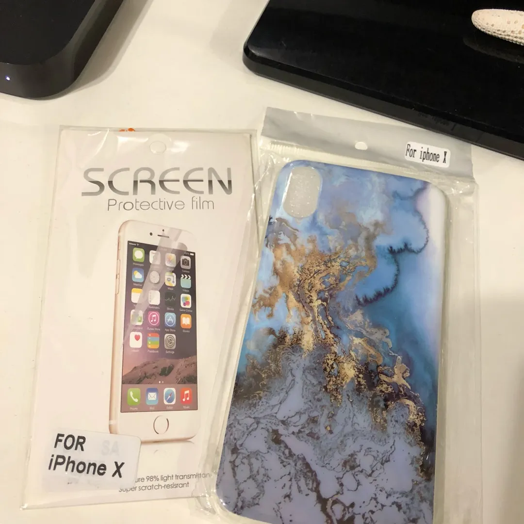 iPhone X Case And Screen Protector photo 3