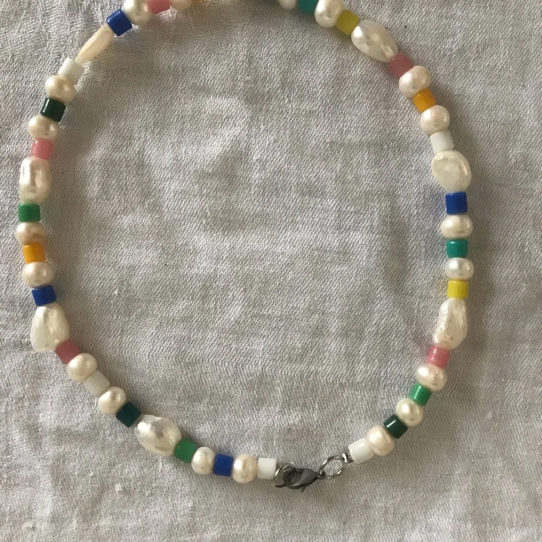 Rainbow Freshwater Pearl Necklaces photo 3
