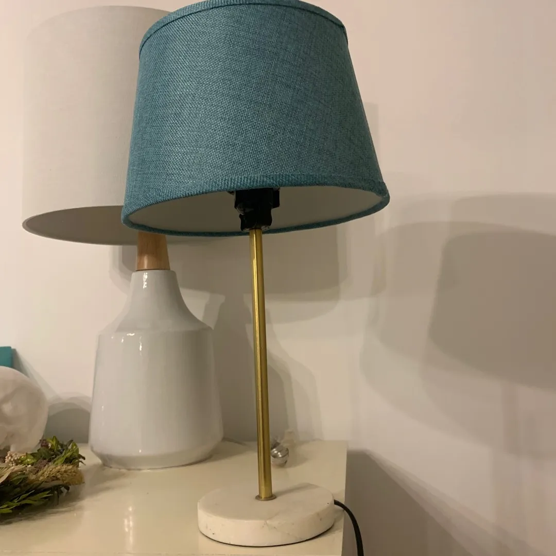 Blue Small lamp photo 1