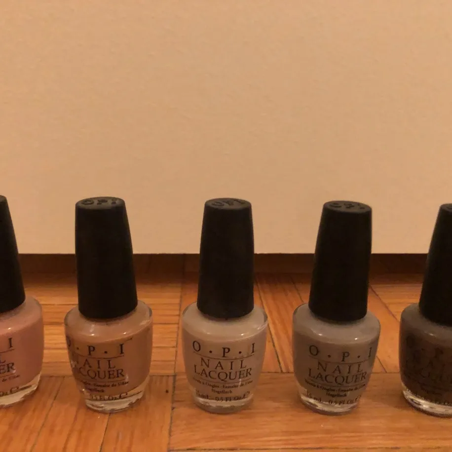 OPI Nail Polishes In Taupe & Grey photo 1