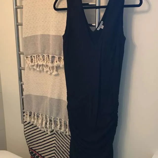 James Perse Dress. Black. Size 3 (m/l) photo 1