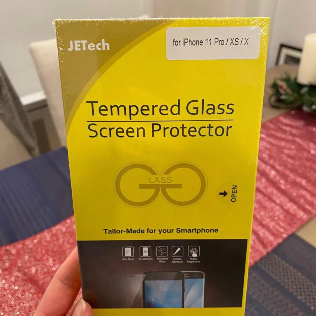 iPhone 11 Pro/XS/X Glass Screen Protector photo 1