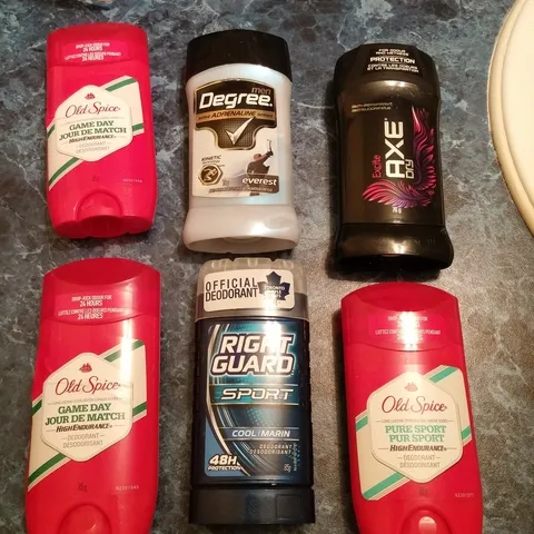 6 Men's Deodorant - New/Unused photo 1