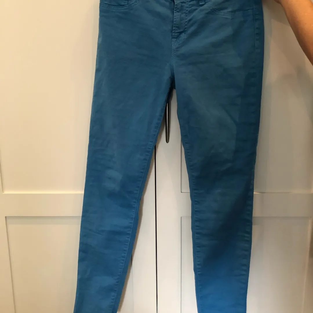 J Brand Blue Pants Size 29 photo 1