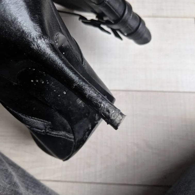 Ralph Lauren Knee High Leather Boots photo 6