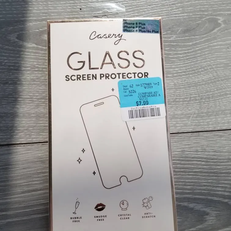 Unused iPhone 6-8 Glass Screen Protector photo 1
