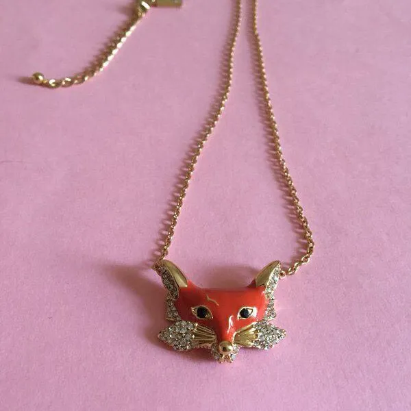 Gold Fox Necklace photo 1
