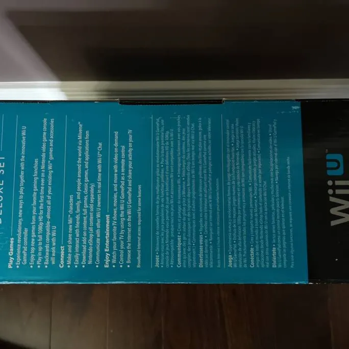 Wii U BOX ONLY - No inserts photo 5