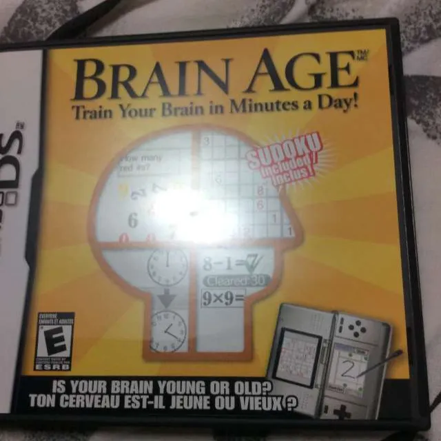 Brain age Nintendo DS photo 1