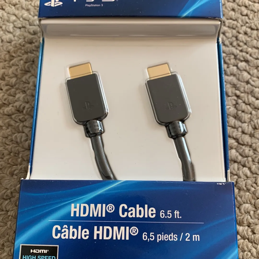 PS3 Brand HDMI cable (regular HDMI cable) photo 1
