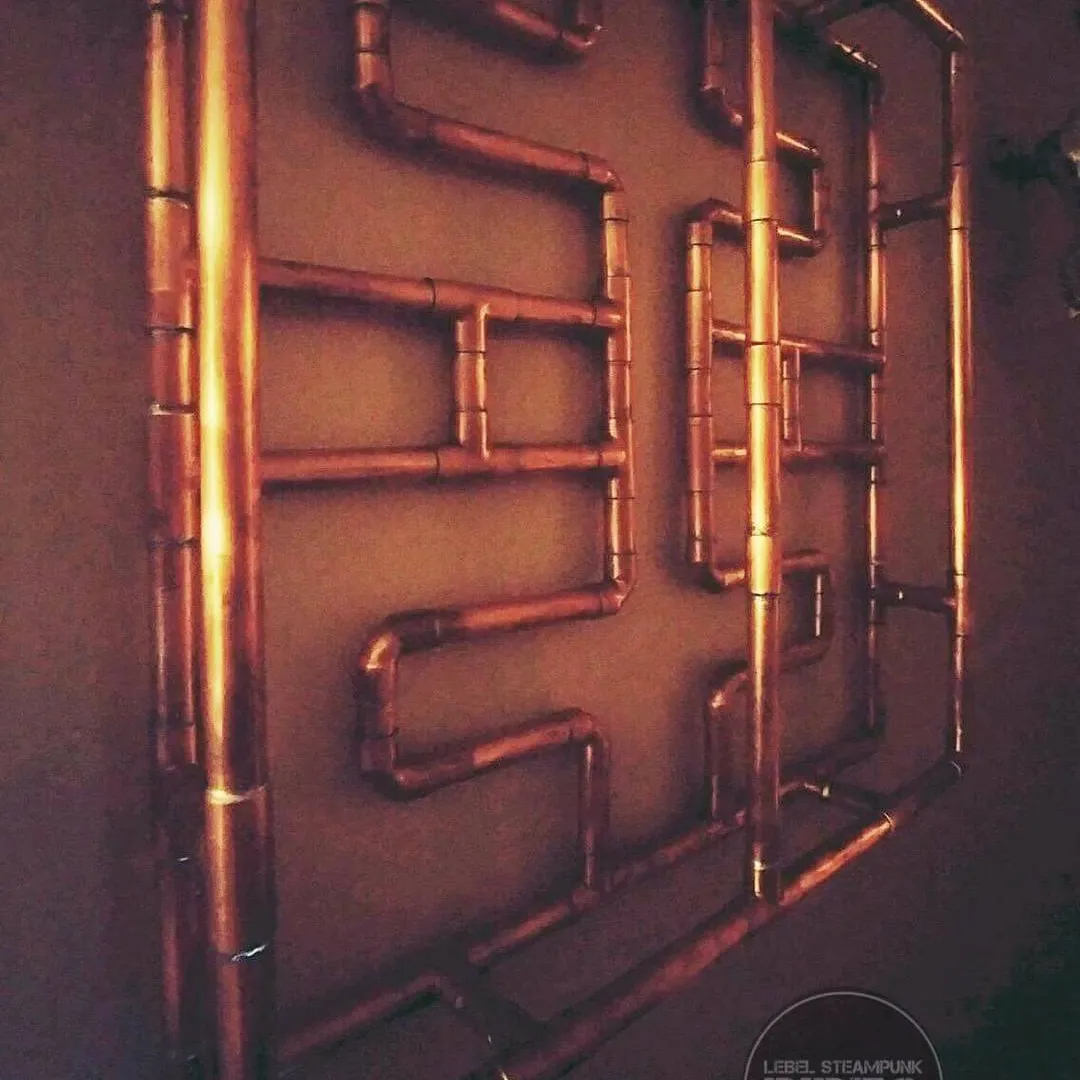 Copper Pipes Art And Decorative Peaces photo 13