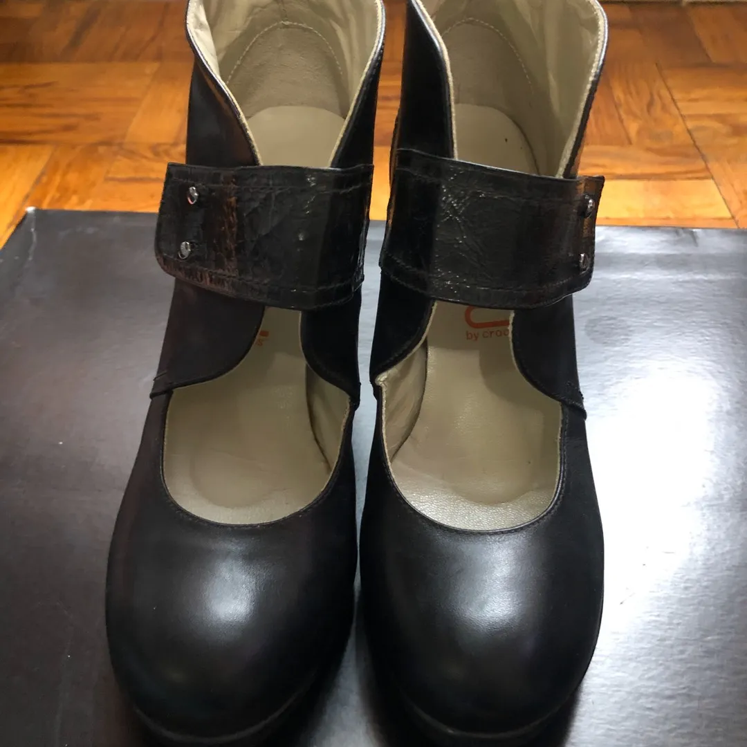 Black Boots/Heels - Size 6.5 photo 1