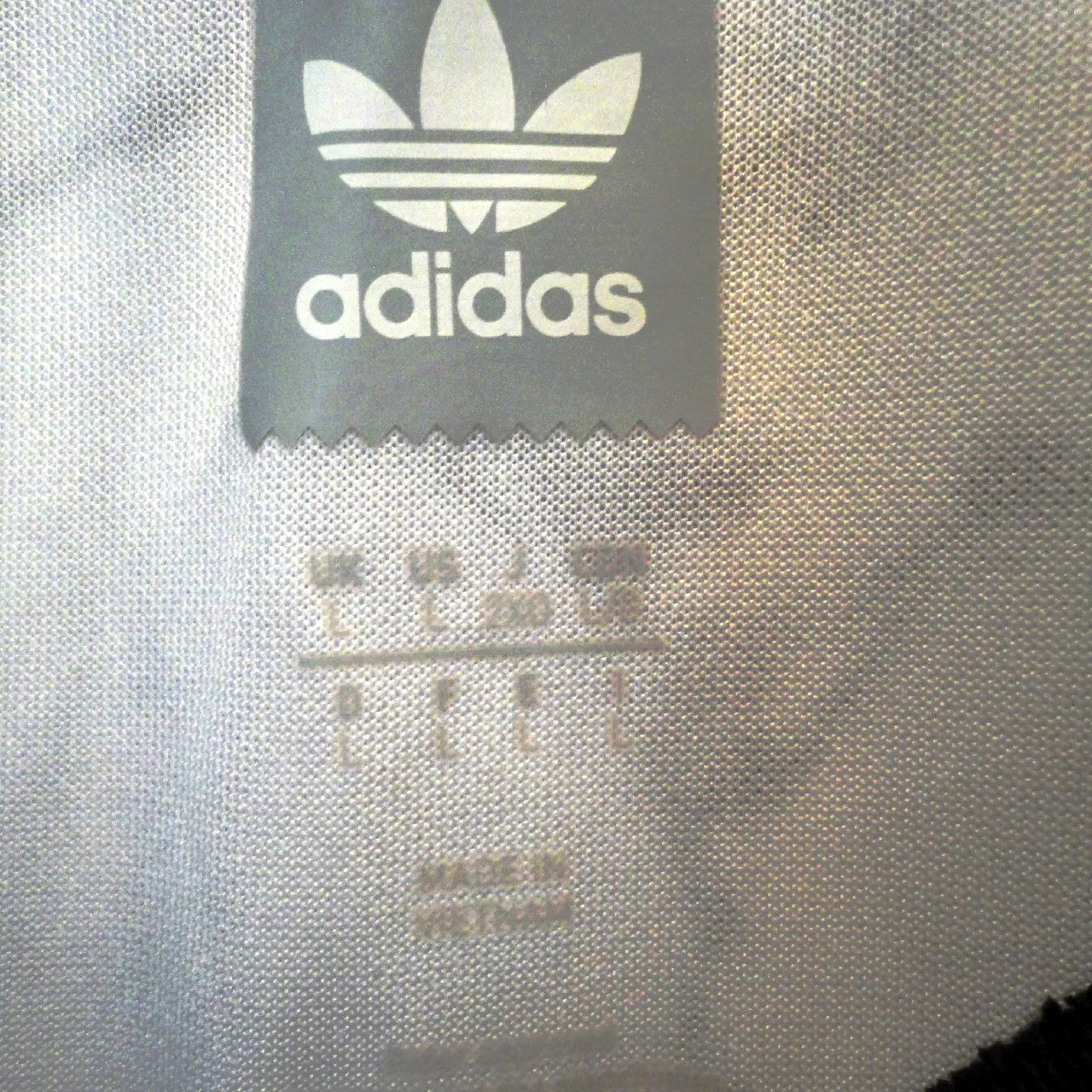 Adidas Originals Marble White Clima Club T shirt, Size L new! photo 4