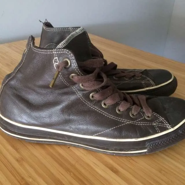 Converse All Stars (Brown leather) photo 1