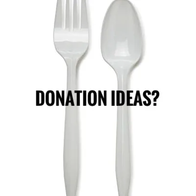 Want To Donate Plastic Forks And Spoons photo 1