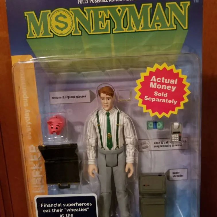 Moneyman Action Figure 💰💵 photo 1