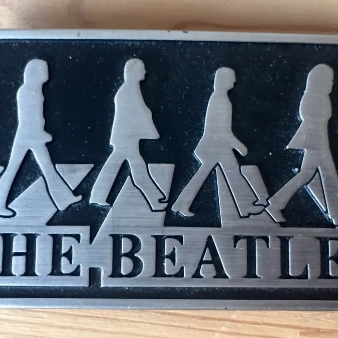 Beatles belt buckle photo 1