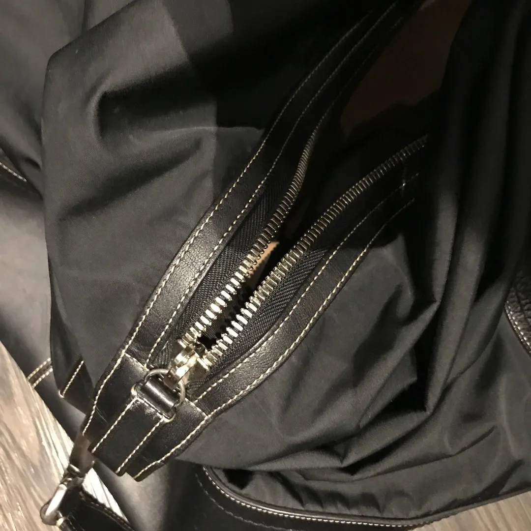 Authentic All Black COACH Duffle Bag photo 6