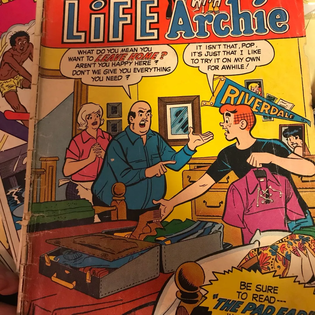 6 Vintage Archie Comic Books photo 4