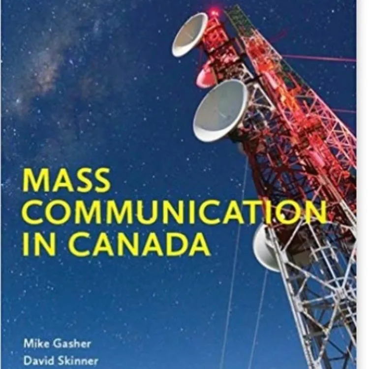 Mass Communication In Canada 🇨🇦 Textbook photo 1