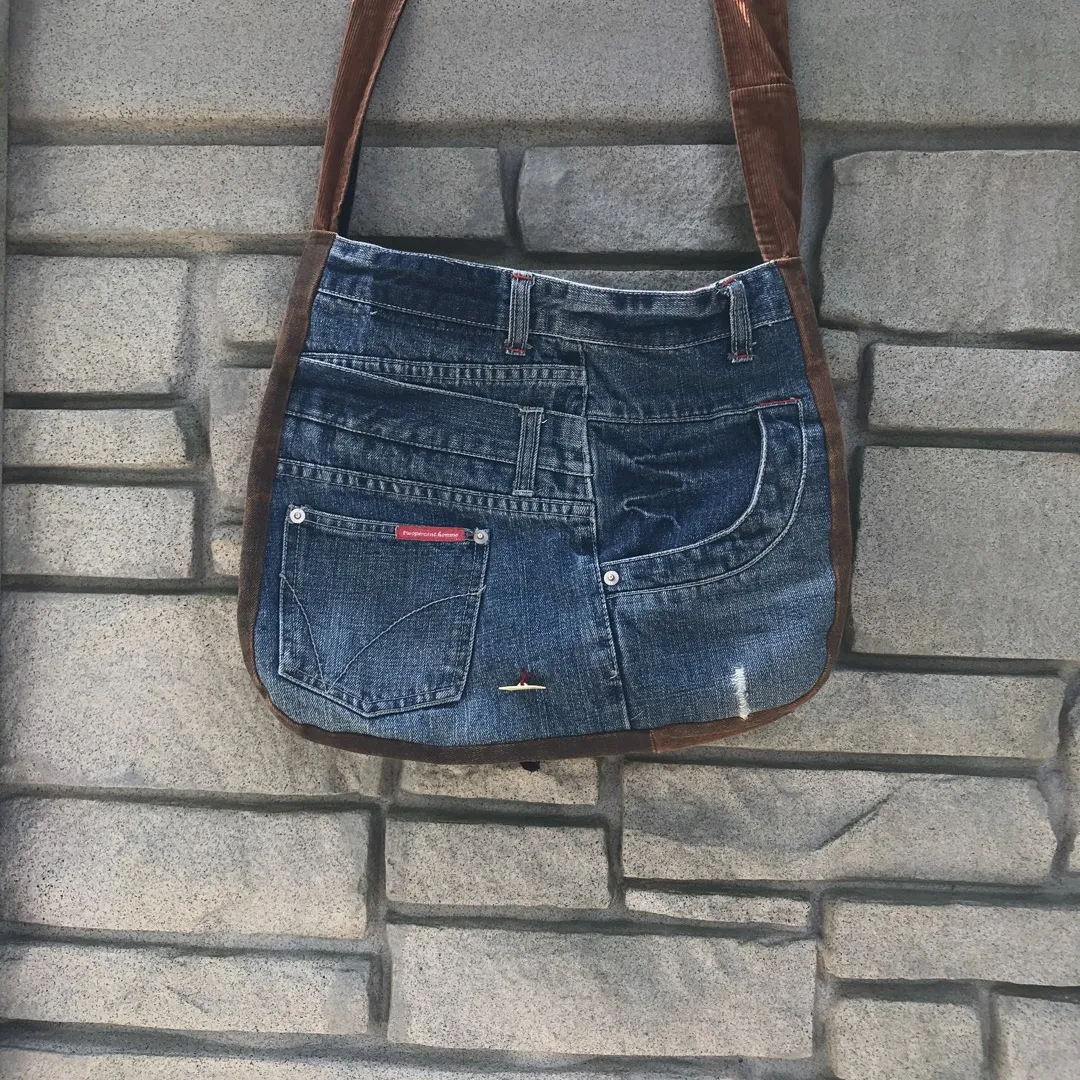 Denim jeans Tom’s satchel photo 3