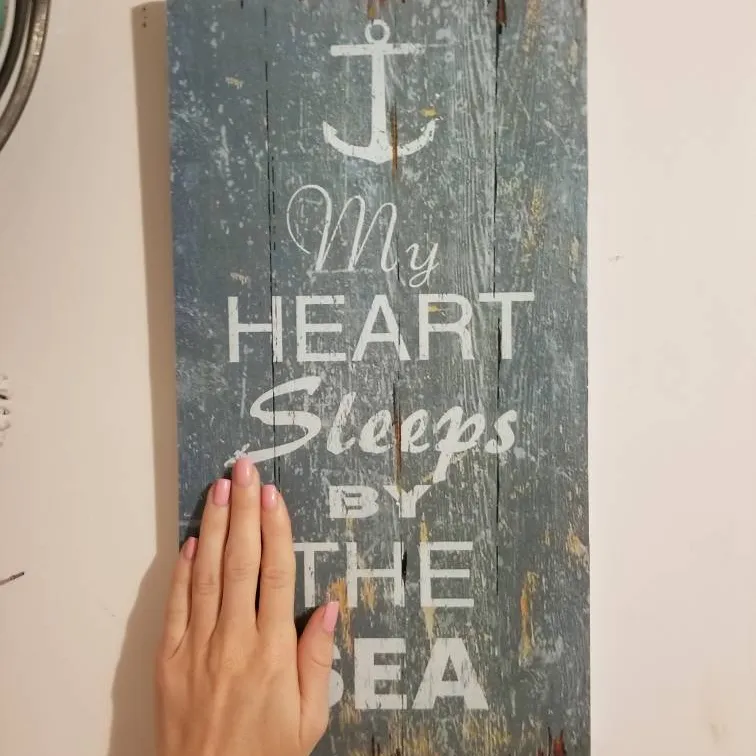 Wooden Sign - Beach/Cottage Vibes photo 3
