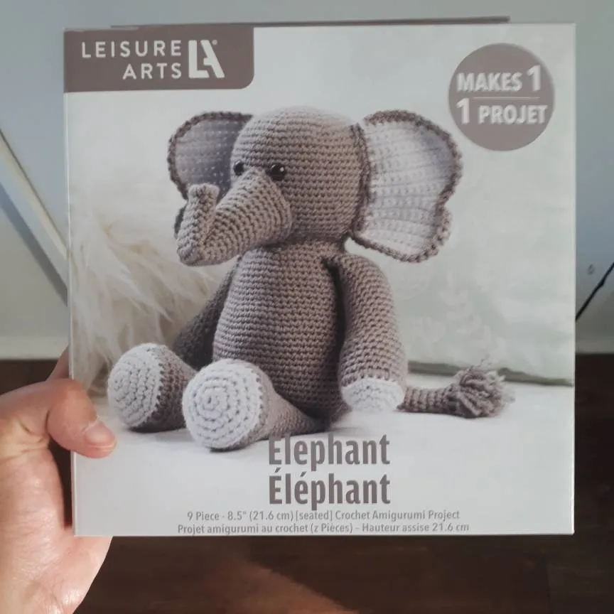 Elephant Crochet Kit photo 1