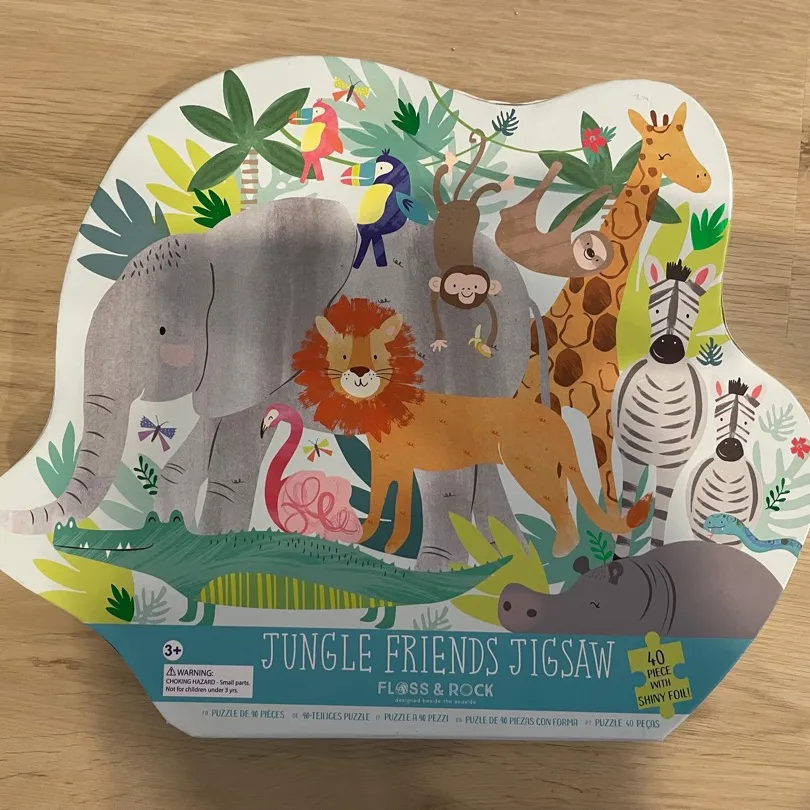 NEW - Jungle Friends Jigsaw / Puzzle For Kids photo 1