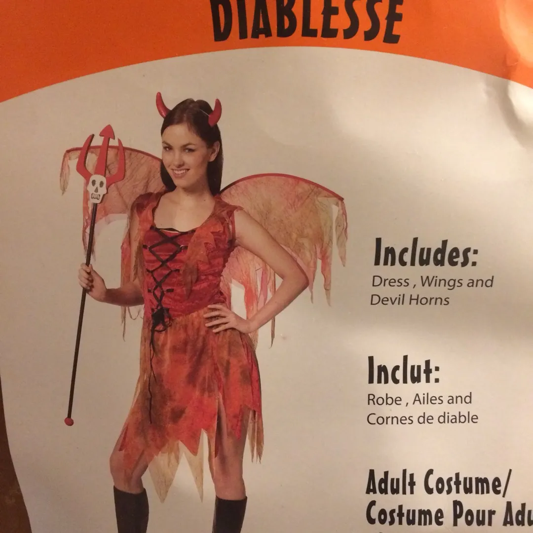 Devil Fairy Halloween Costume photo 1