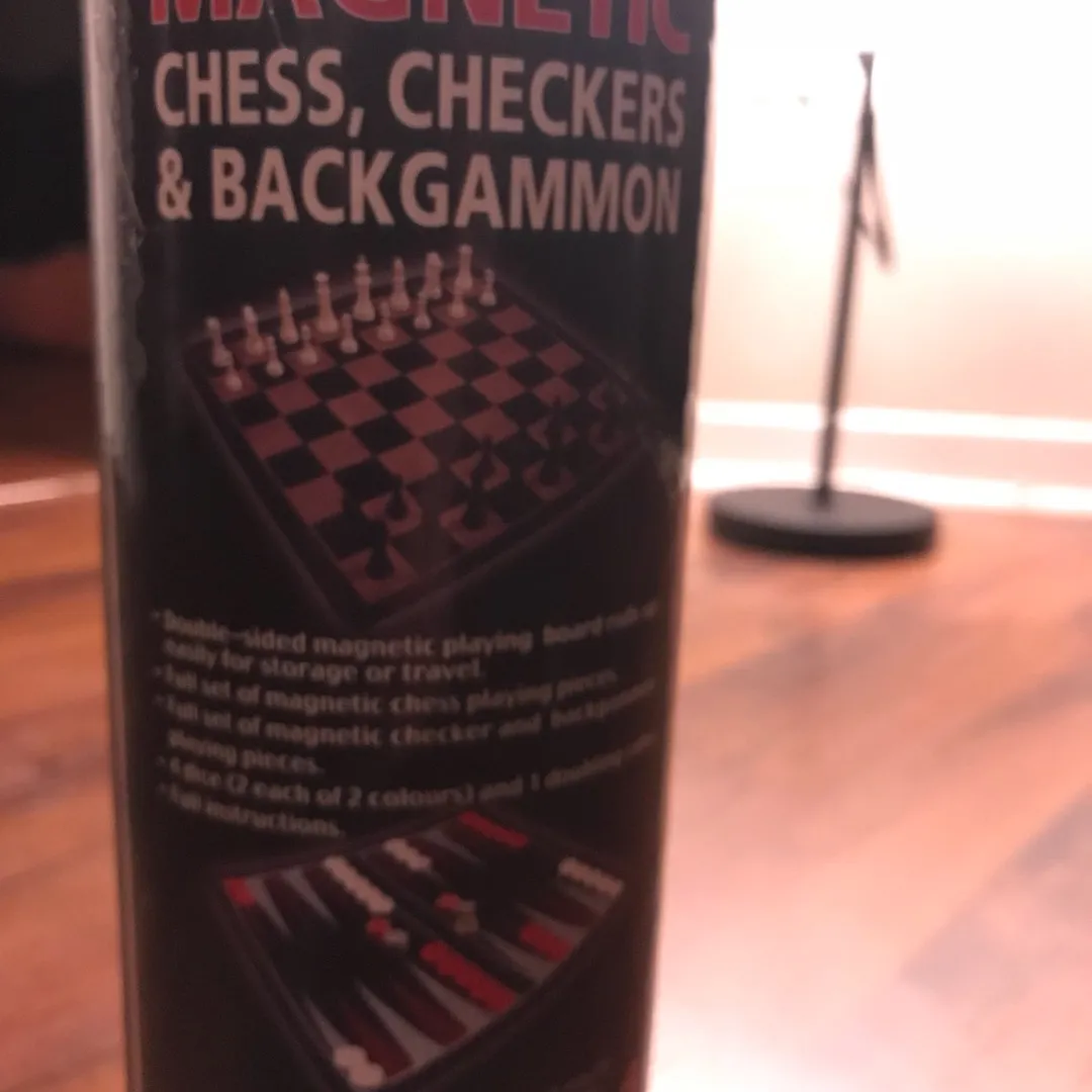 Chess, Checkers & Backgammon Board game Set photo 4
